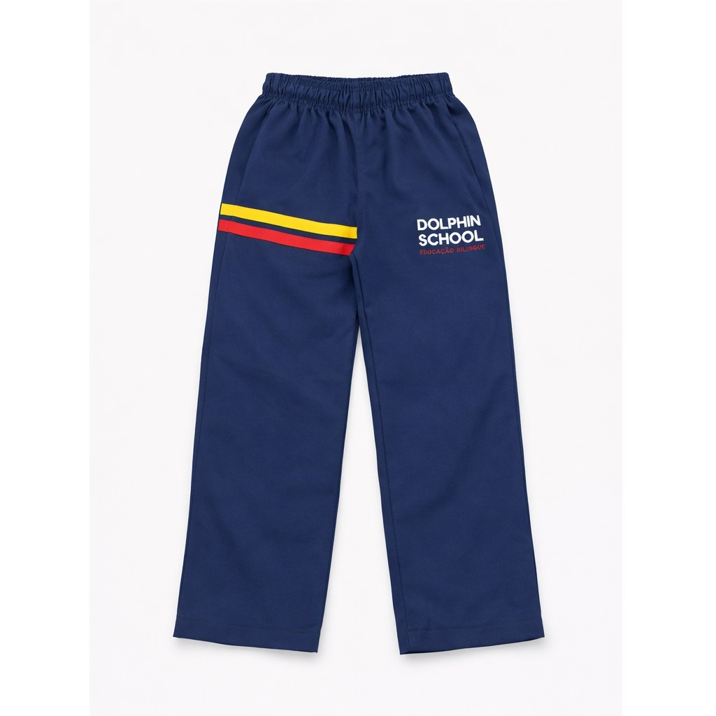 Calça Tactel Azul Marinho Dolphin School