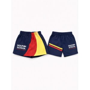 Saia Shorts e Bermuda Azul Marinho Dolphin School